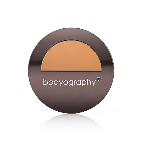 Bodyography Silk Cream Foundation - Medium/Dark | Hydrating, Weightless Liquid Cream Foundation with Hyaluronic Acid & African Rooibos Tea | Beauty & Personal Care Bodyography