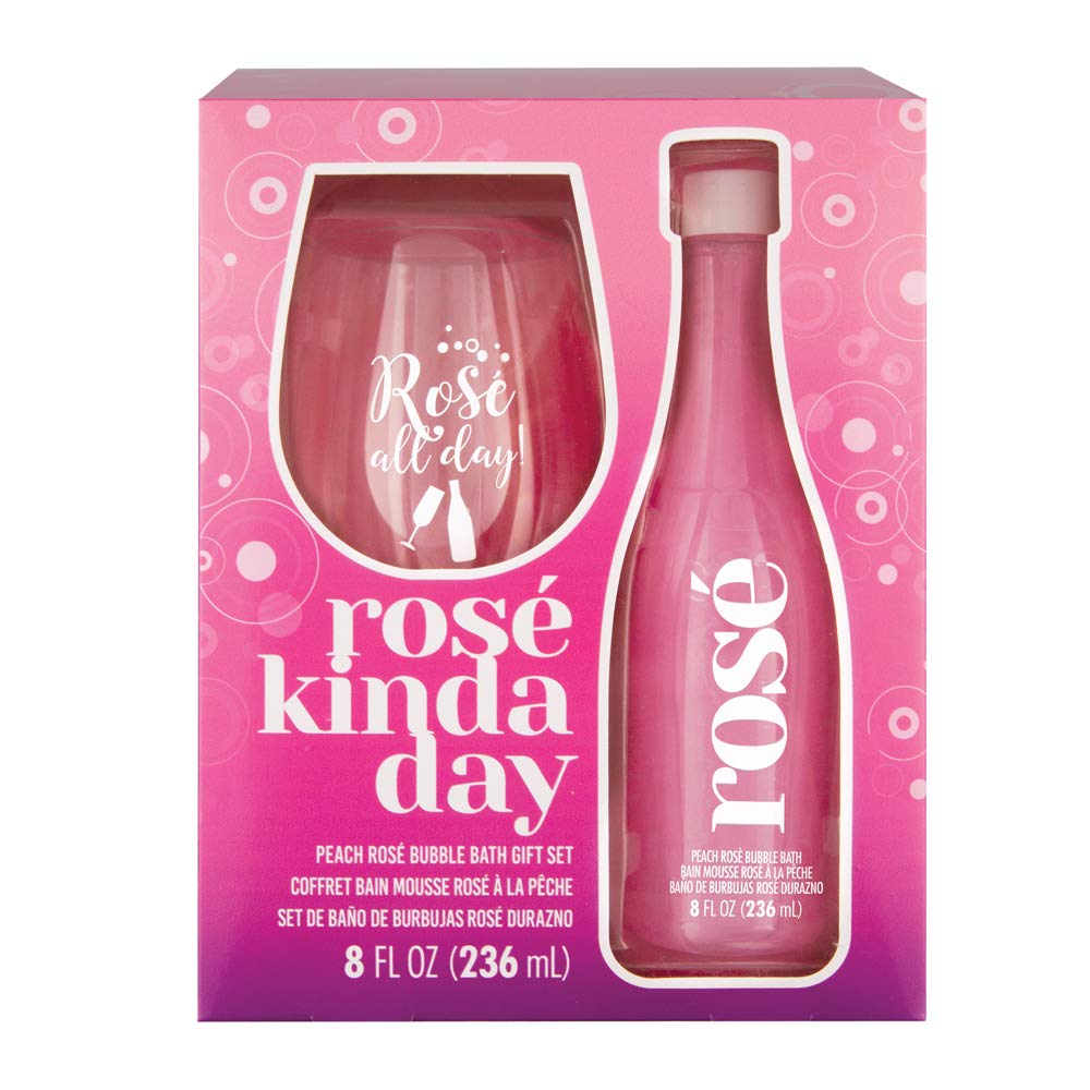 Rosé Peach Bubble Bath Gift Set Beauty and Personal Care Fashion Angels