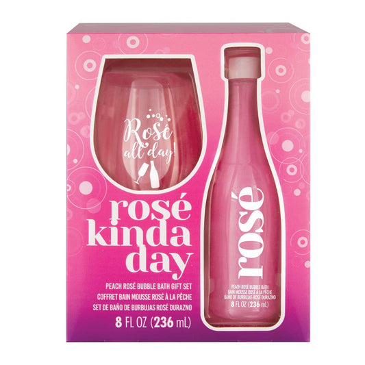 Rosé Peach Bubble Bath Gift Set Beauty and Personal Care Fashion Angels