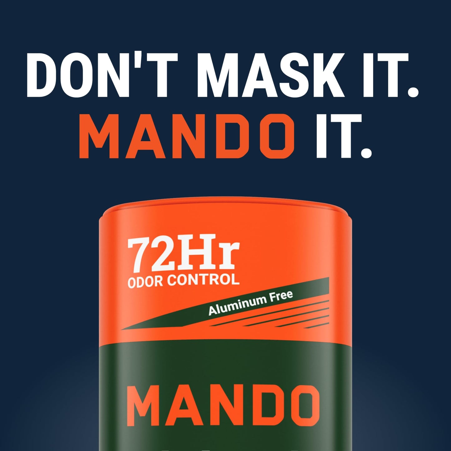 Mando Whole Body Deodorant - Invisible Cream Tube and Solid Stick - 72 Hour Odor Control - Aluminum Free, Baking Soda Free, Skin Safe - 3.0 Oz Tube Beauty and Personal Care Mando