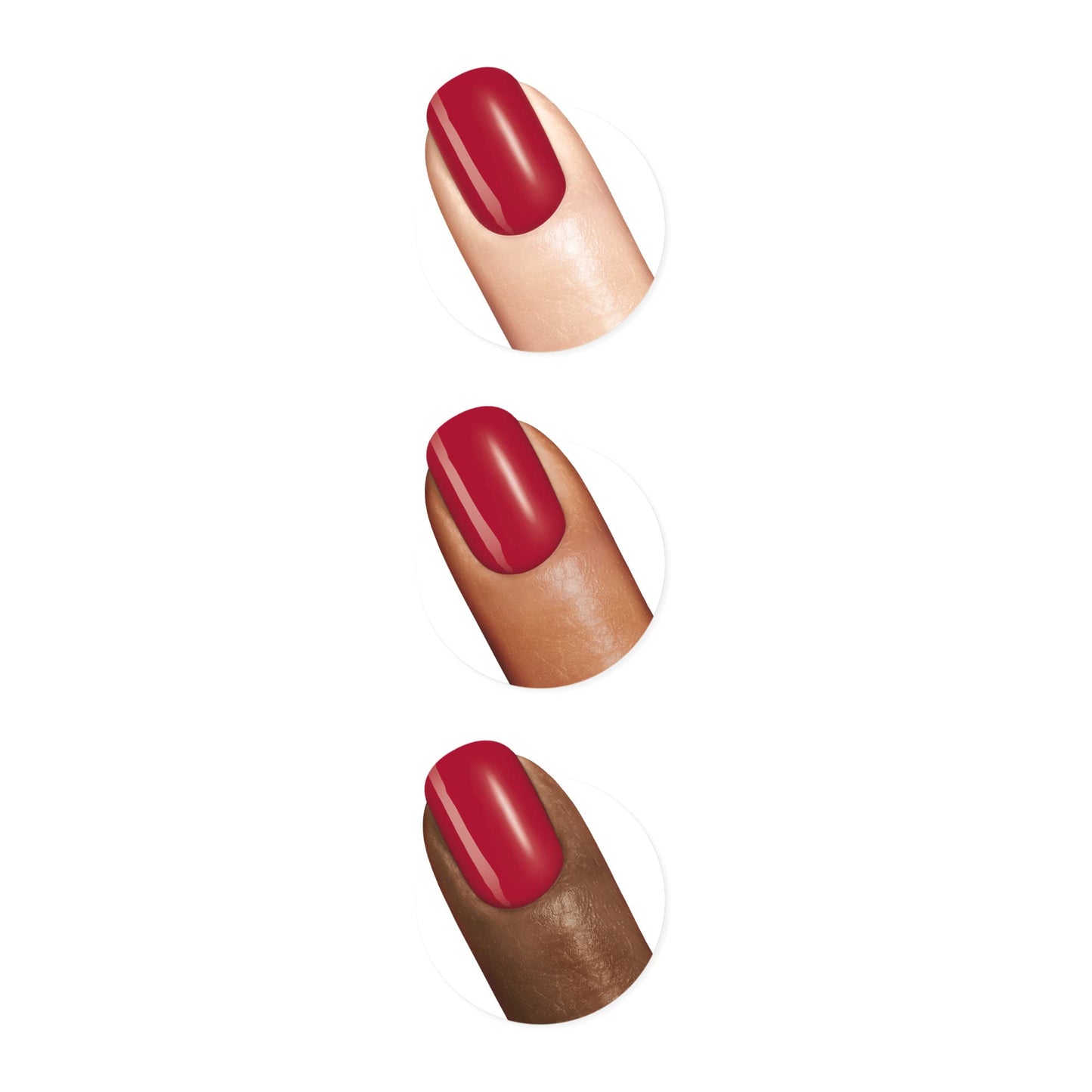 Sally Hansen Good. Kind. Pure. Nail Polish | Plant-Based, Vegan, 16-Free Formula | Opaque, Shiny | 320 Cherry Amore | Classic Red Nail Color Beauty & Personal Care Sally Hansen