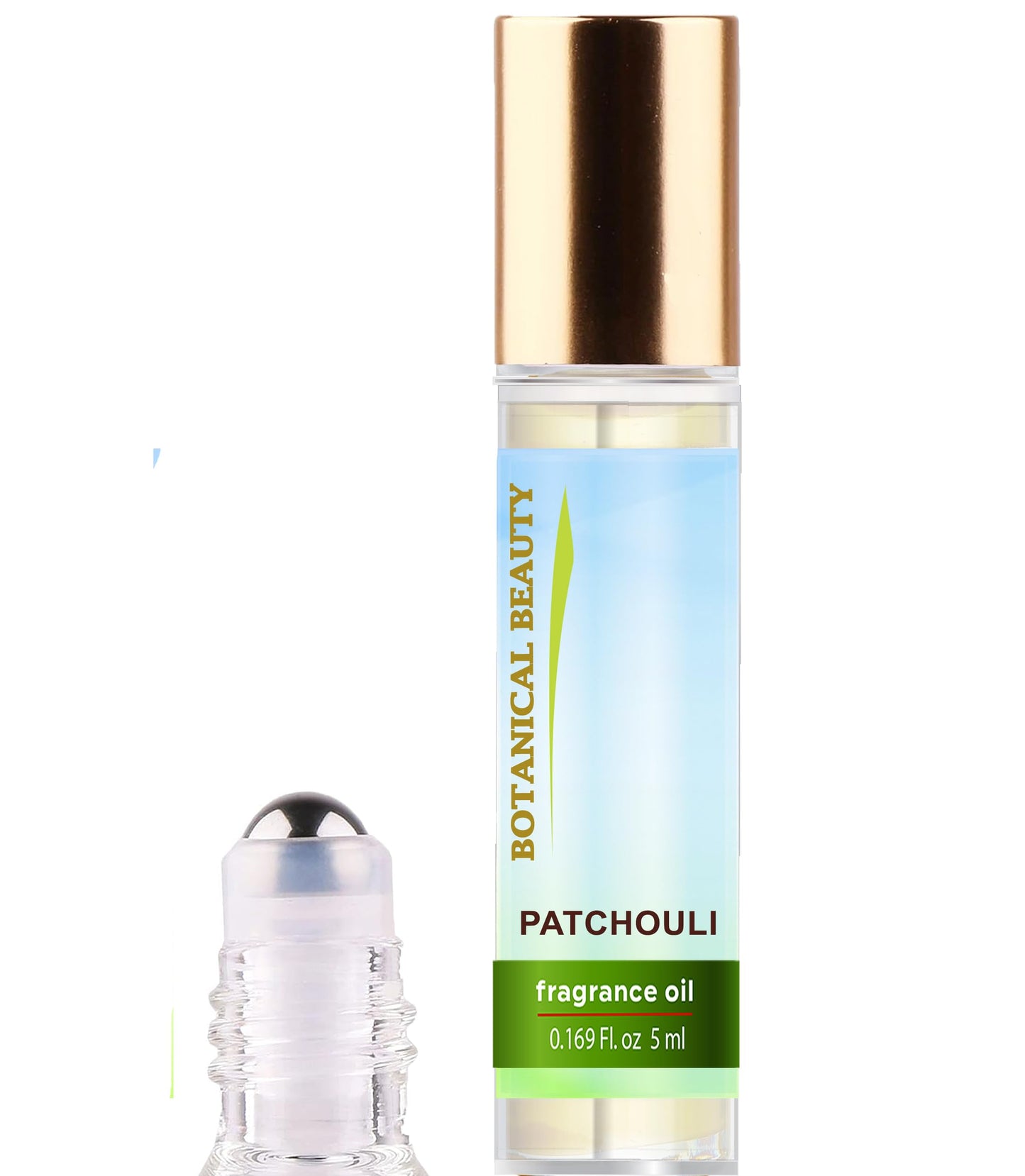 Botanical Beauty PATCHOULI FRAGRANCE OIL ROLL-ON 0.169 FL OZ (5 ML) Rollerball Perfume, Alcohol-Free, Long Lasting Beauty & Personal Care Botanical Beauty