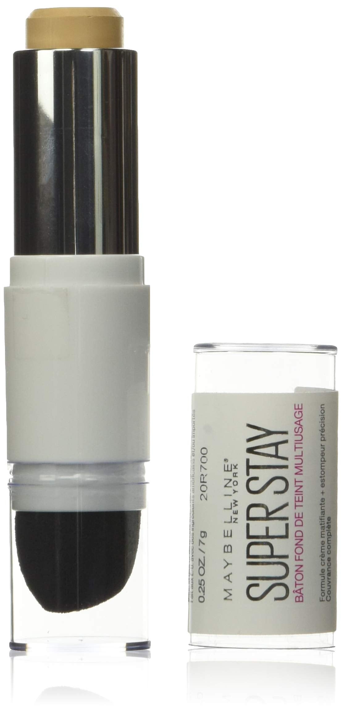 Maybelline New York Super Stay Foundation Stick for Normal To Oily Skin, Light Beige, 0.25 Ounce