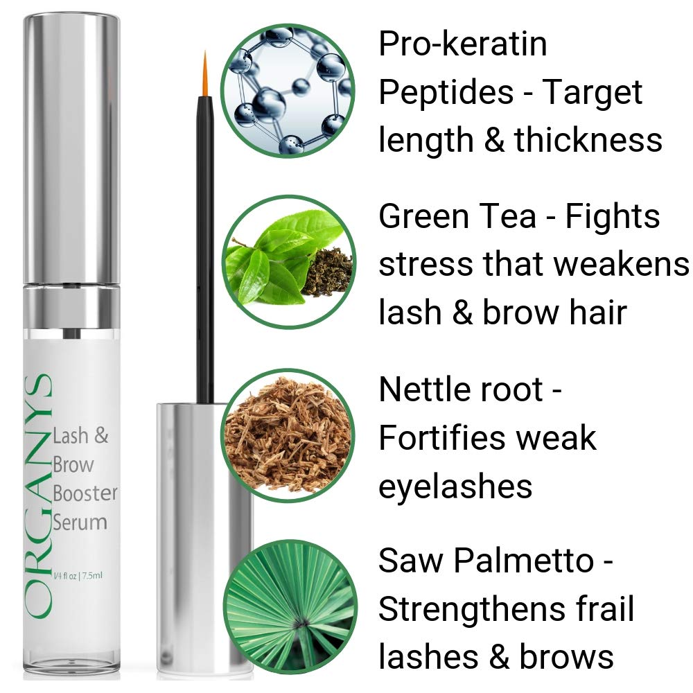 Organys Lash and Brow Serum for Appearance of Growth Beauty & Personal Care Organys