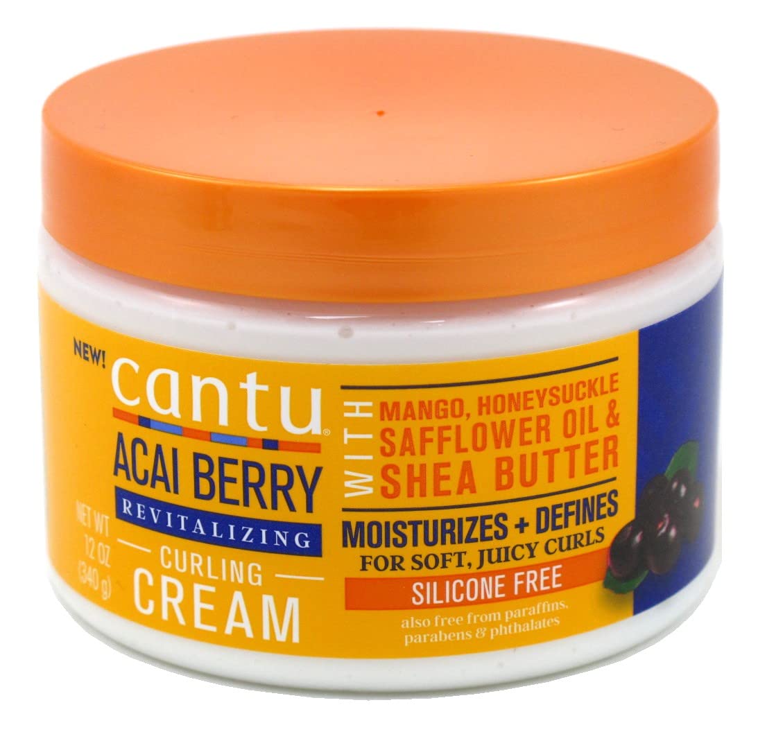 Cantu Acai Berry Curling Cream Revitalizing 12 Ounce Beauty & Personal Care Cantu