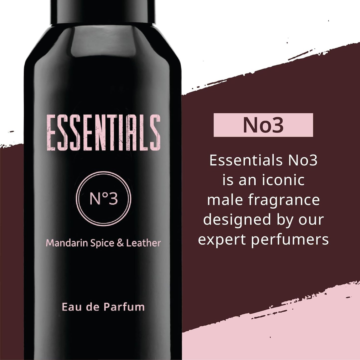 Milton-Lloyd ESSENTIALS No 3 Perfume. 50ml Eau de Parfum Men, Luxury Fragrance - Mens Aftershave, Long Lasting Perfumes for Men Beauty & Personal Care Milton-Lloyd