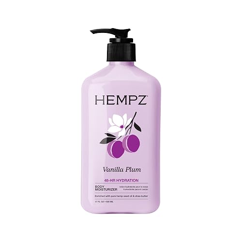 Hempz Limited Edition Vanilla Plum Hydrating Body & Hand Lotion 17 oz Beauty & Personal Care Hempz