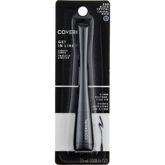 Cover Girl Get In Line Liquid Liner 330 Black Crystal .08 OZ Beauty & Personal Care COVERGIRL