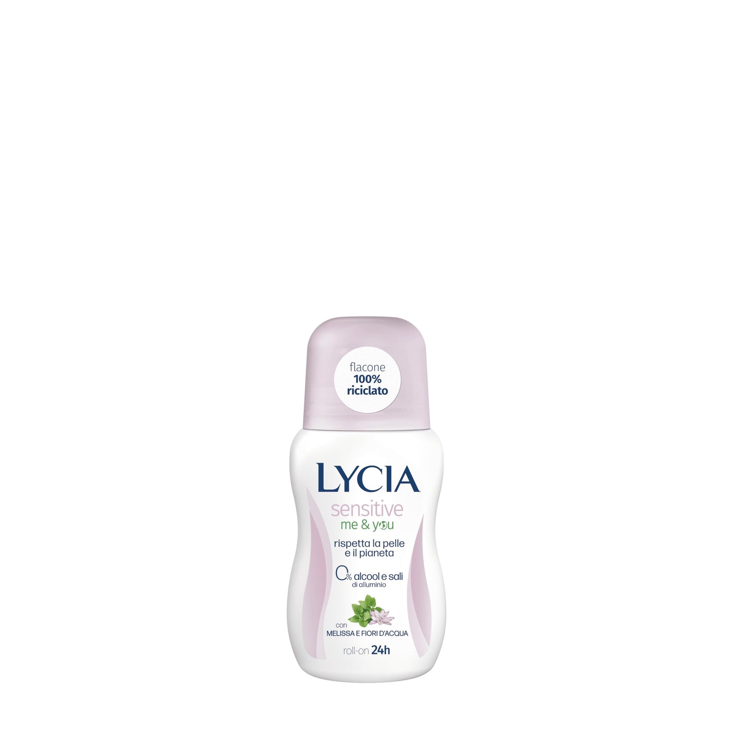 Lycia Deodorant Sensitive Me & You Roll-On 48h Melissa and Water Flowers 50 ml (1.6 Fl Oz) 1 unit - Made in Italy [italian import]. Beauty and Personal Care Lycia