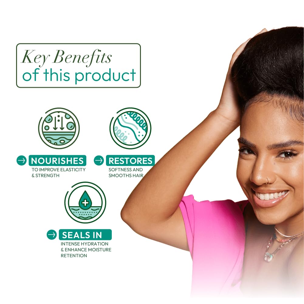 ORS Olive Oil Max Moisture Deep Treatment Conditioner with Rice Water & Electrolytes 20.0 Ounces
