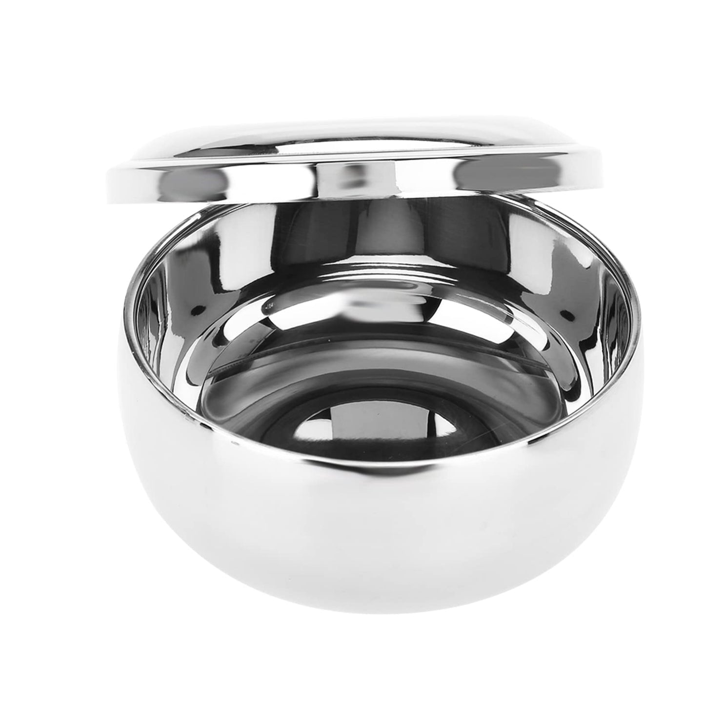 Semme Shaving Bowl For Men, Men Stainless Steel Shaving Soap Bowl with Lid,Shaving Soap Bowl,Shaving Mug Container,Easier to Lather,Fits Most Soaps Beauty and Personal Care Semme