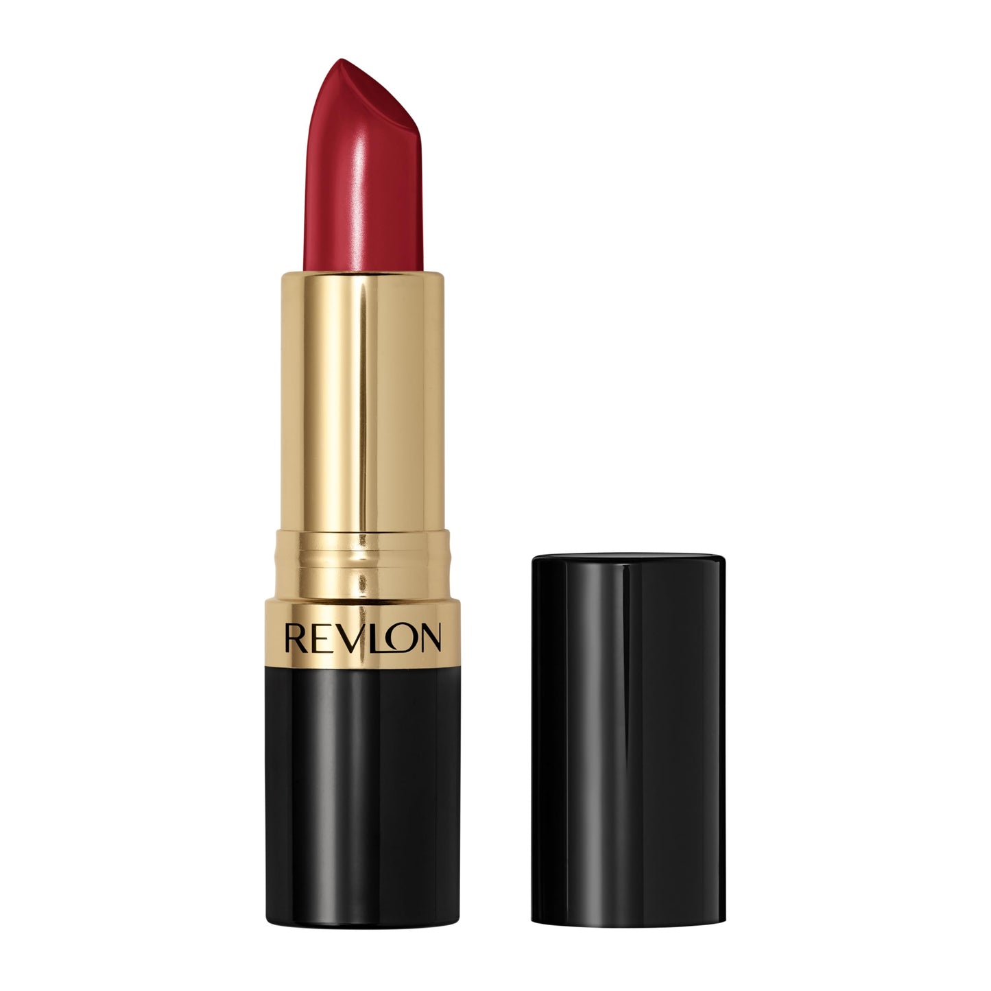 Revlon Super Lustrous Lipstick, Creamy Formula For Soft, Fuller-Looking Lips, Moisturized Feel, 810 Uncut Ruby, 0.15 oz Beauty & Personal Care REVLON
