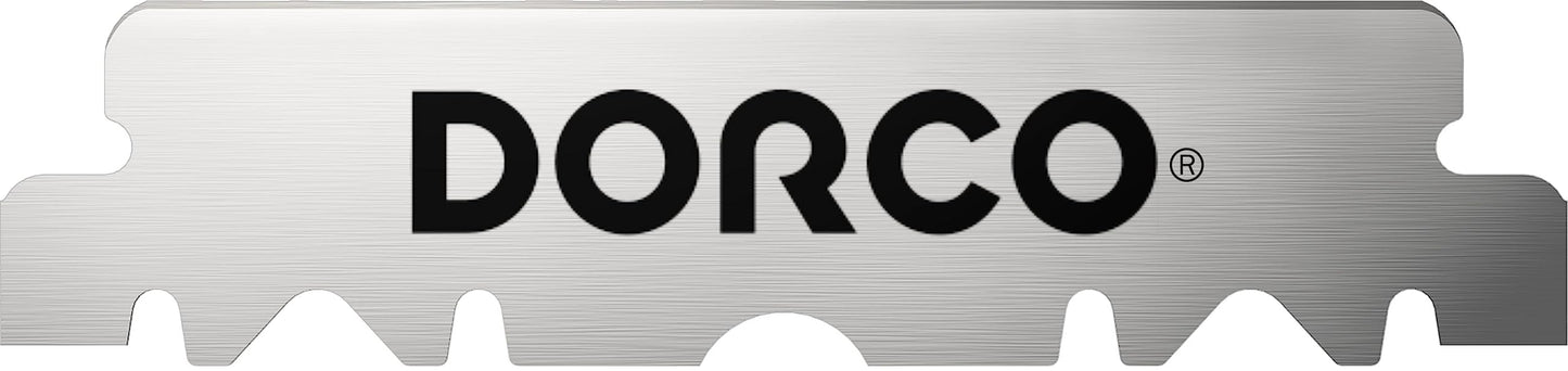 100 DORCO Single Edge Razor Blades For Professional Barbers And Traditional Shaving Enthusiasts Beauty and Personal Care the shave factory