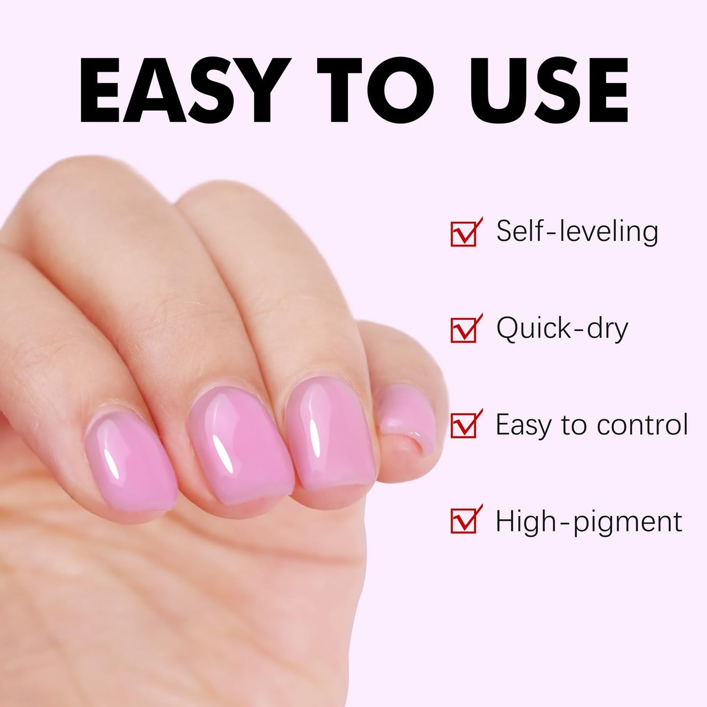 FZANEST Builder Gel Nail Kit, Milky White Sheer Jelly Nude Pink 6 Colors Rubber Base Builder Gel For Nails Strengthener Extension Gel Nail Art Salon Beauty and Personal Care FZANEST