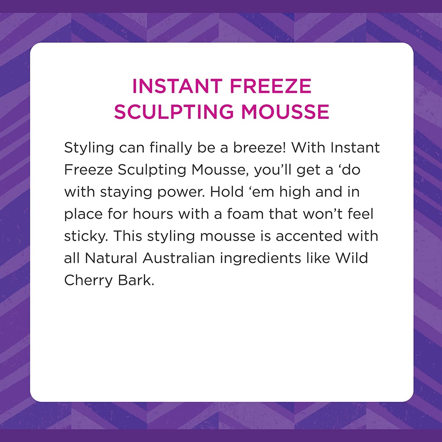 Aussie Mousse Instant Freeze Sculpting 6 Ounce (177ml) (2 Pack) Beauty & Personal Care Aussie