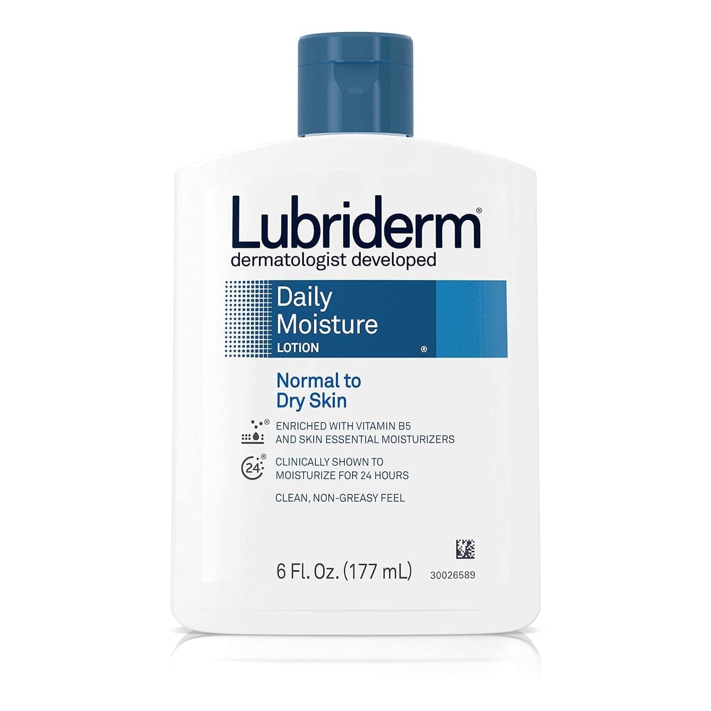 Lubriderm Daily Moisture Lotion For Normal To Dry Skin 6oz Pack of 3 Beauty & Personal Care Lubriderm