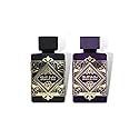 Lattafa Bade'e Al Oud 2-Piece Set for Unisex, (3.4 Oz Amethyst Eau De Parfum Spray + 3.4 Oz Oud for Glory Eau De Parfum Spray) Beauty & Personal Care Lattafa