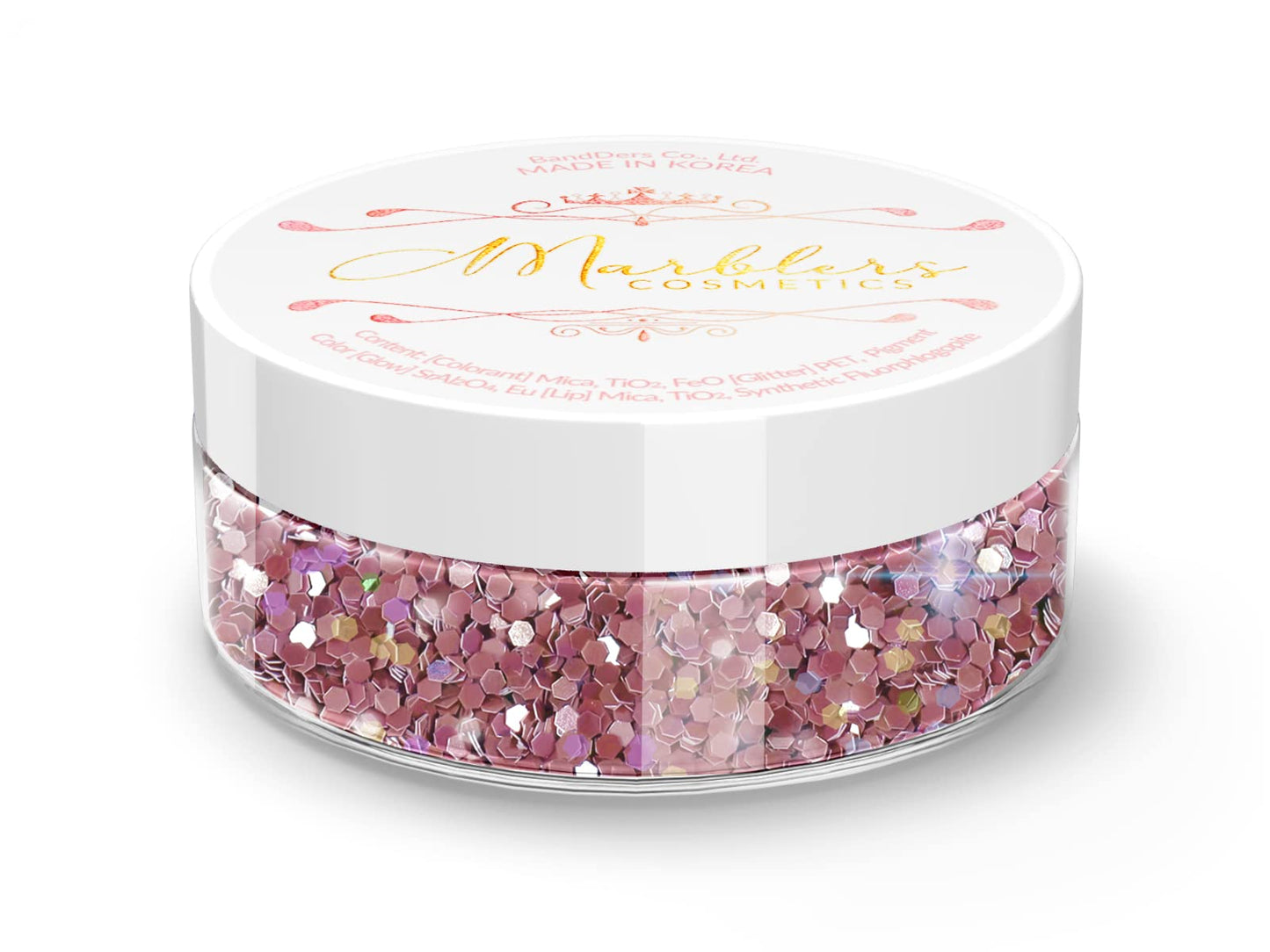 MARBLERS Mermaid Shaped Face & Body Glitter [Violet] 0.18oz (5g) | Chunky | Chopped | Flake | Non-Toxic | Vegan | Cruelty-Free | Festival, Rave Beauty & Personal Care MARBLERS