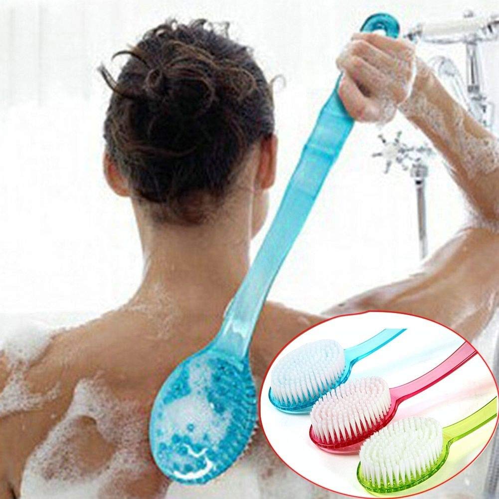 Mosichi Body Brush Back Scrubber Long Handle Bath Shower Brush Massager Skin Cleaning Tool Rose Red Beauty and Personal Care Mosichi