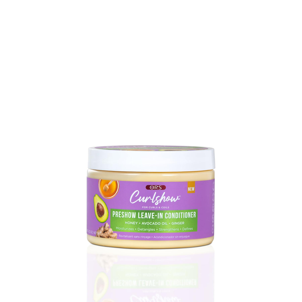 ORS Curlshow Preshow Leave-In Conditioner for Moisture, Detangling, Strength & Definition 12 Ounces
