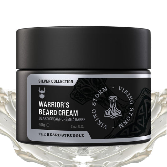 Beard Cream for Men by Beard Struggle -Viking Storm Beard Butter, Moisturizer & Softener for Men - Itch Relief, Hydration with Avocado & Jojoba Oils Beauty and Personal Care The Beard Struggle