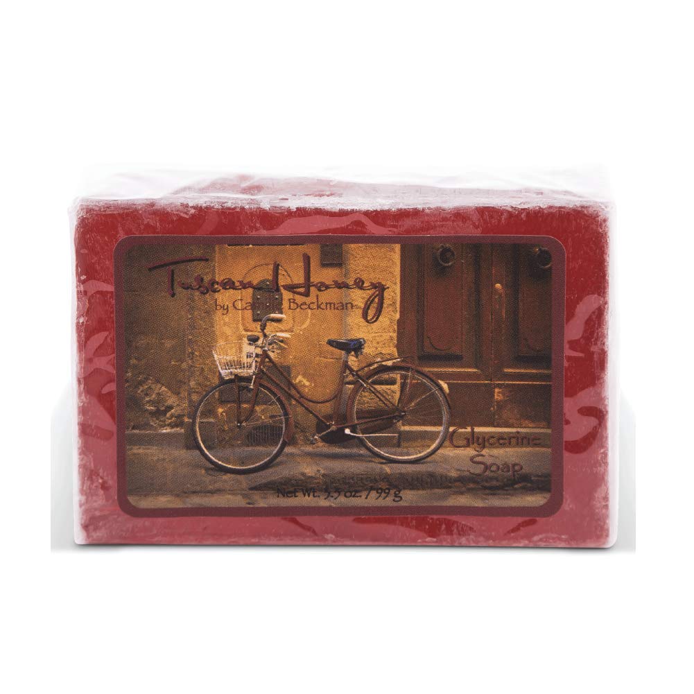 Camille Beckman Tuscan Honey Scented Glycerine Bar Soap for Hands, Face and Body, 3 Bars at 3.5 Ounces Each Beauty & Personal Care Camille Beckman