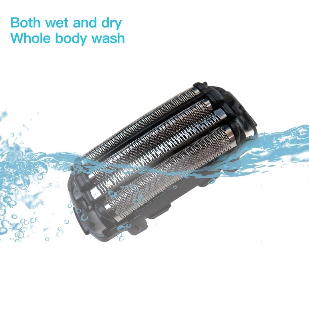 2023 Upgraded WES9025PC Shaver Replacement Outer Foil and Inner Blade Set for Panasonic, Compatible with A-RC4 4-Blade Shaver ES-LA63AA, ES-LA63-S Beauty and Personal Care USonline911