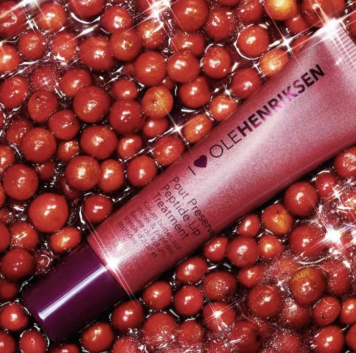 OLEHENRIKSEN Pout Preserve Hydrating Peptide Lip Treatment, Lingonberry Jam Glimmer Beauty and Personal Care Ole Henriksen