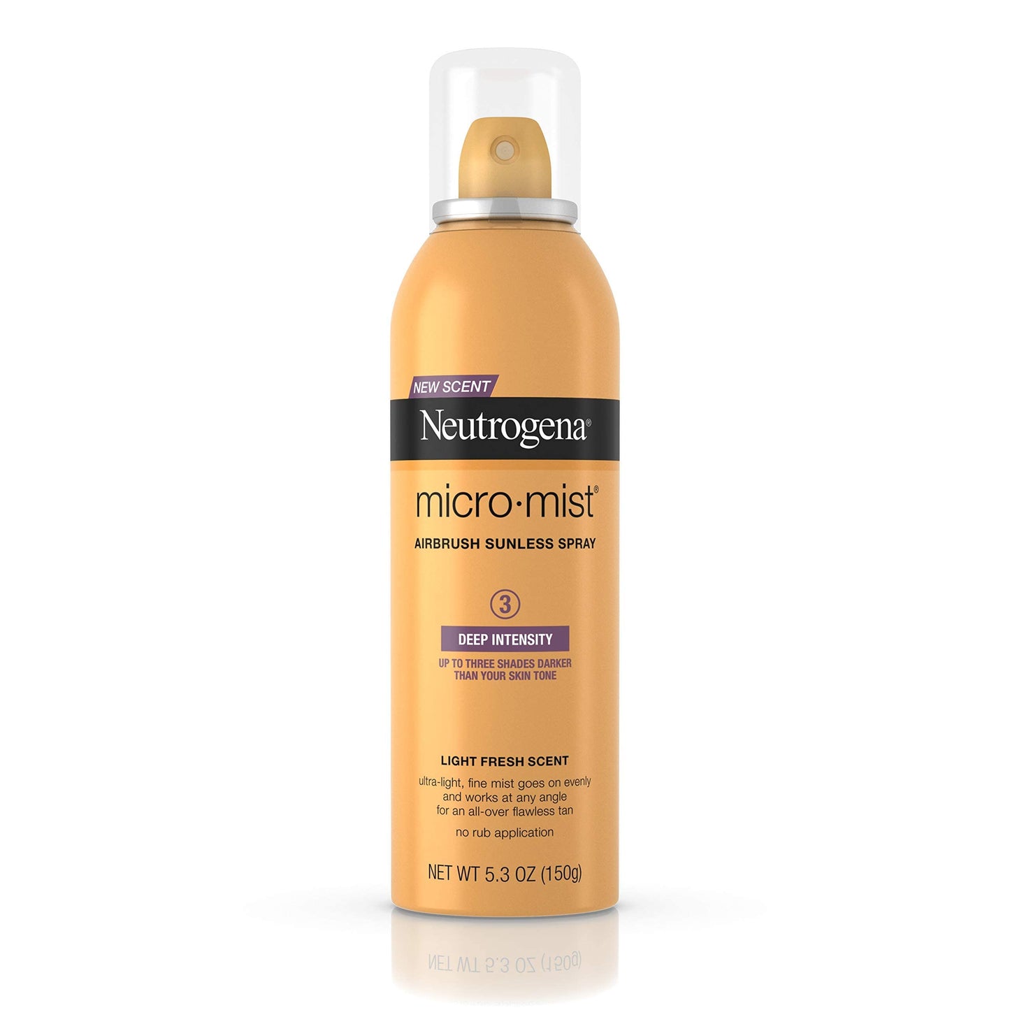 Neutrogena Micro-Mist Airbrush Sunless Tan Spray, Deep 5.3 oz Pack of 3 Beauty & Personal Care Neutrogena