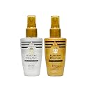 Secret of Pharaoh Egyptian Diamond Platinum Bundle with Gold Body Glitter Spray 2.37 Fl Oz Each by EBIN New York - Shiny Glitter Spray for Hair Beauty & Personal Care EBIN NEW YORK
