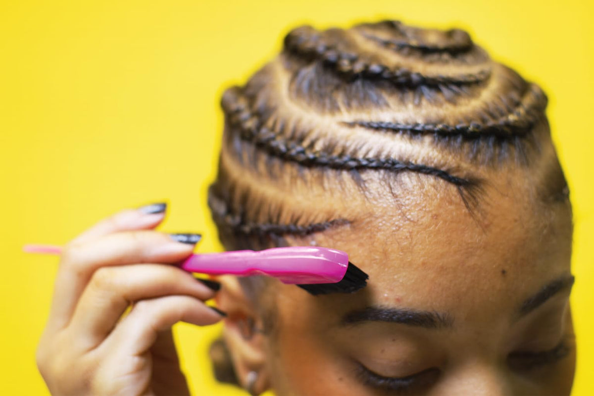 Black Panther Edge Control Gel For 4C Natural And Relaxed Hair, Enriched With Multi Vitamins, Non-Greasy, Non-Flaking, No White Cast, 24 hrs hold Beauty & Personal Care BLACK PANTHER STRONG DIAMOND EDGES