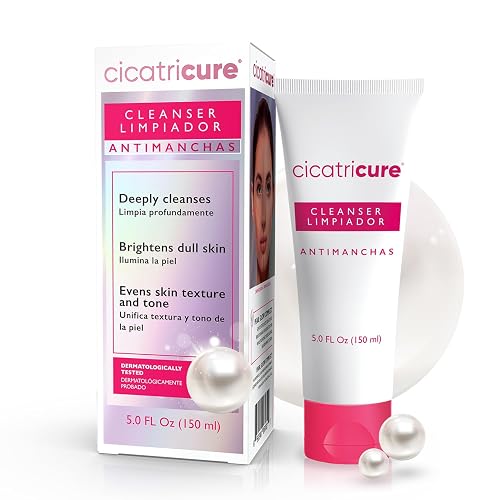 Cicatricure Antimanchas Face Wash, 3-in-1 Facial Cleanser for Women with Pearl Complex, Brightens Skin, Evens Tone & Texture, Deep Cleansing Facewash Beauty & Personal Care Cicatricure
