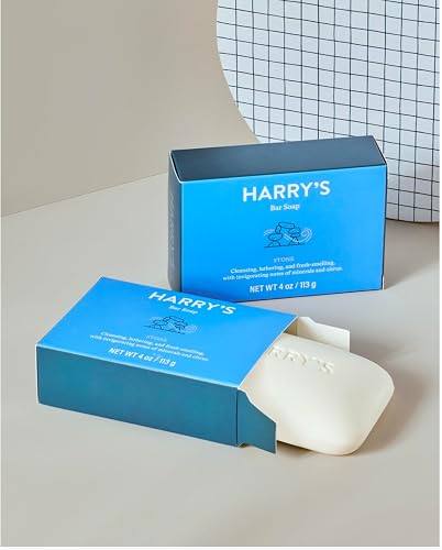 Harry's Bar Soap, Stone Scent, 4 oz, 4 Pack Beauty & Personal Care Harry's