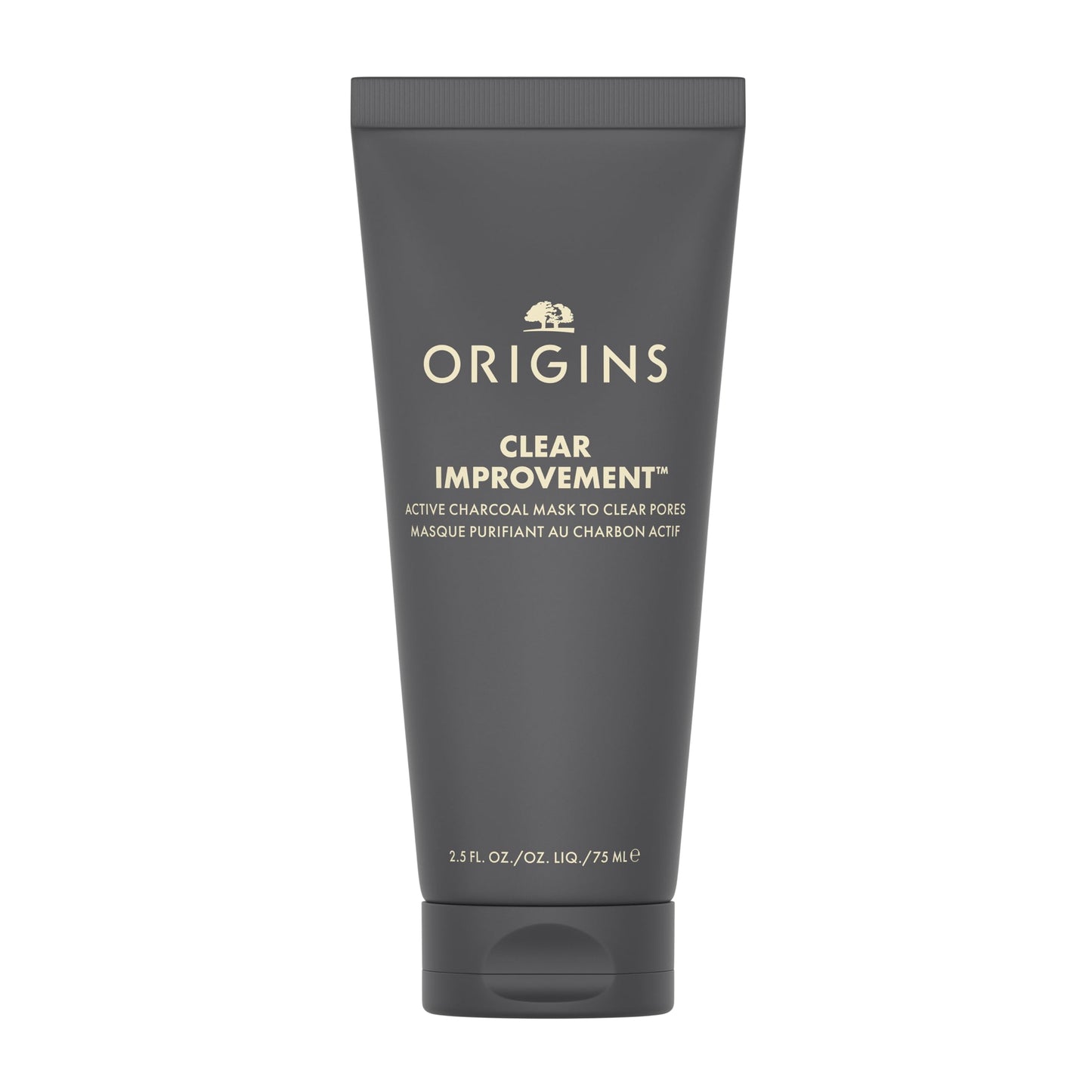 Origins Clear Improvement Active Charcoal Face Mask to Clear Pores | Clay Mask | Fragrance Free, 2.5 Fl Oz Beauty & Personal Care Origins