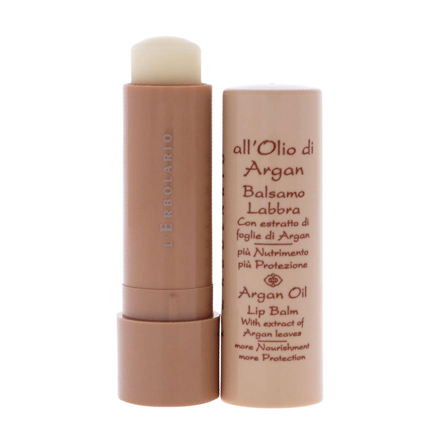 L'Erbolario Argan Oil Lip Balm - Nourishing and Anti-Aging Lip Moisturizer with Argan Leaf Extract and Shea Butter - Hydrates and Smooths - 0.15 oz Beauty and Personal Care L'Erbolario
