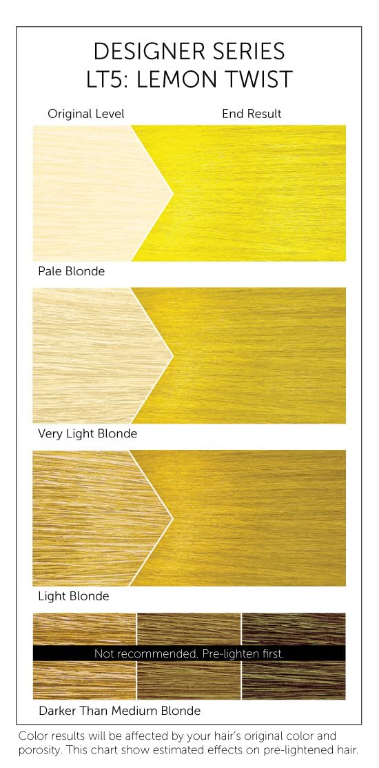 Bigen LT5 Lemon Twist Designer Series Semi-Permanent Hair Color (pack of 3) Beauty & Personal Care Bigen