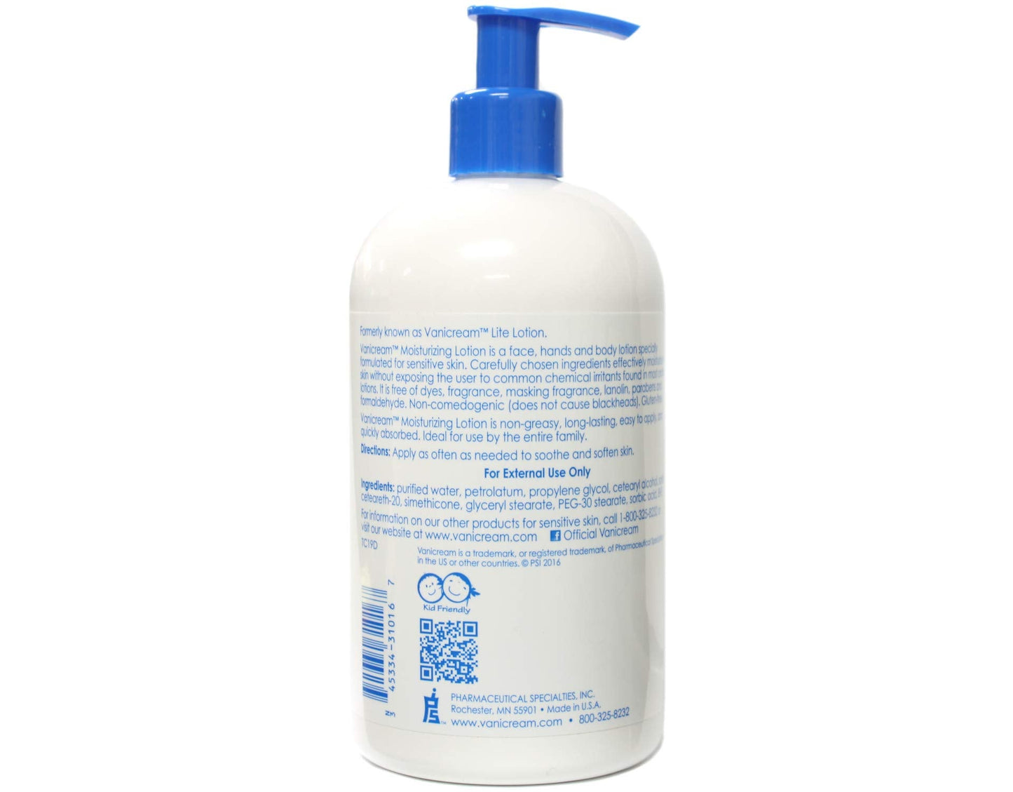 Vanicream Moisturizing Lotion for Sensitive Skin, 16 Ounce (Pack of 3) Beauty & Personal Care Vanicream