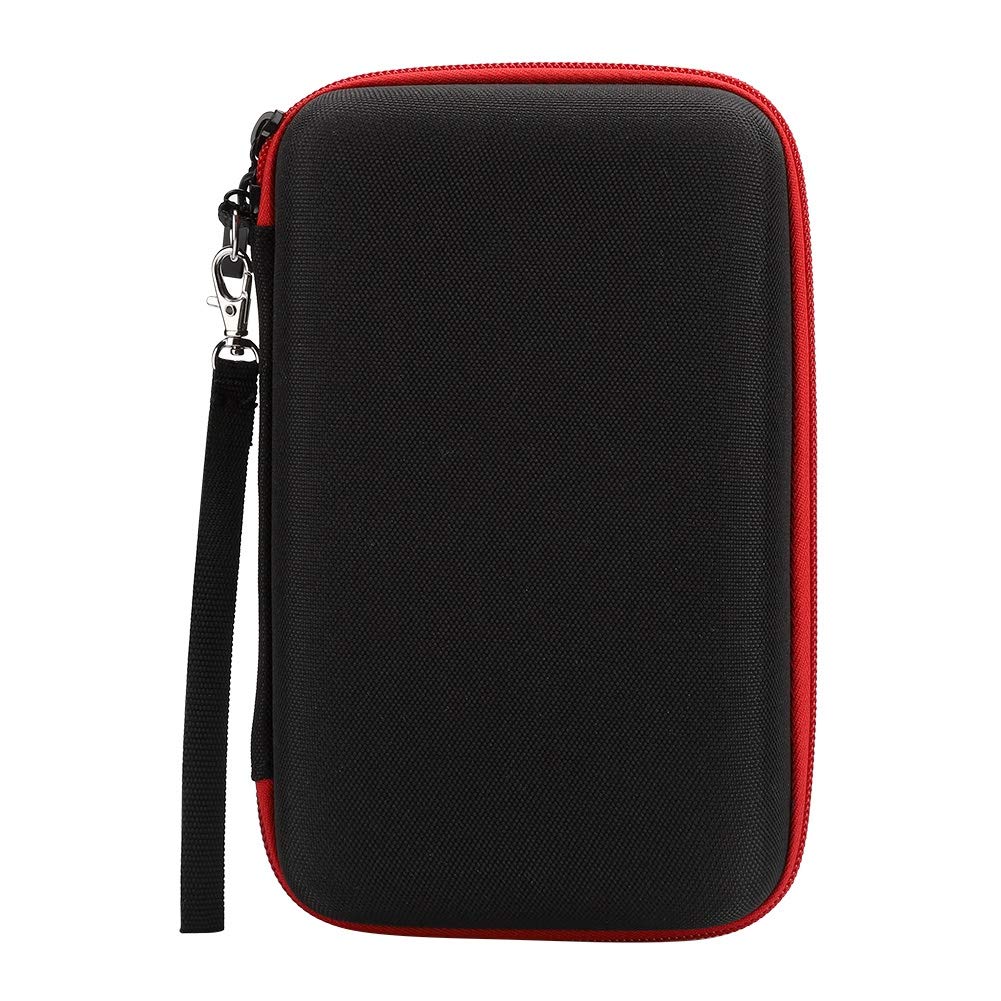 Electric Shaver Storage Bag, Portable Hair Shaving Bag, Nylon TPU Hair Shaver Case for QP2520/90/70 (Black Red) Beauty and Personal Care Grcfumo
