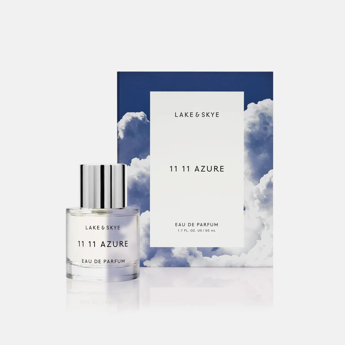 Lake & Skye 11 11 Azure Eau de Parfum, 1.7 fl oz (50 ml) - Aquatic, Floral, Skin Musk, Clean, Vegan, Paraben-Free, Cruelty-Free Beauty & Personal Care Lake & Skye