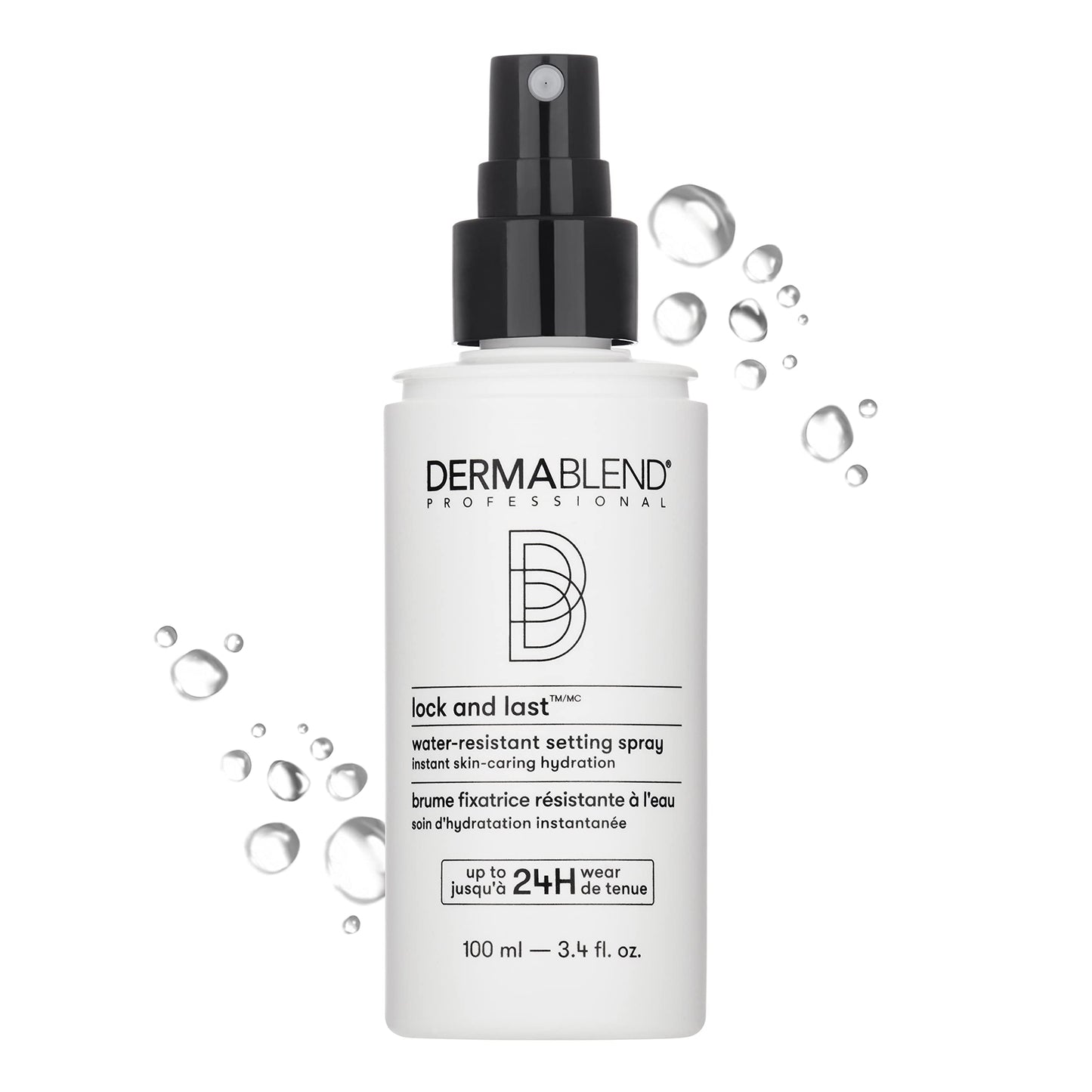 Dermablend Lock and Last Water-Resistant Setting Spray, Finishing Spray for Makeup with Lightweight Natural Finish, Spray with Witch Hazel Beauty & Personal Care Dermablend