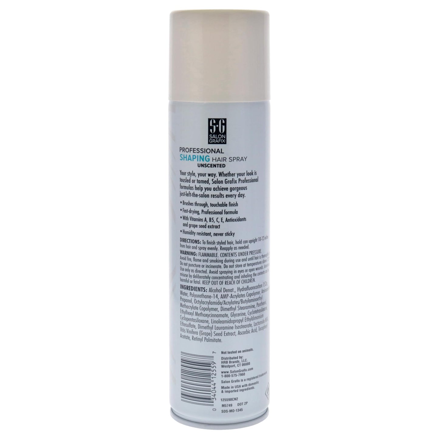 Salon Grafix Shaping Hair Spray Super Hold - Flexible and Brushable - Hairspray for Women and Men - Professional Quality Results - Unscented - 10 oz Beauty & Personal Care Salon Grafix
