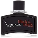 Nu Parfums Black Is Black Vintage Vinyl Eau de Toilette Spray for Men, 3.4 Ounce Beauty & Personal Care Nuparfums