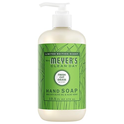 MRS. MEYER'S CLEAN DAY Hand Soap, Fresh Cut Grass Scent, 12.5 Fl Oz Bottle Beauty & Personal Care Mrs. MEYER'S