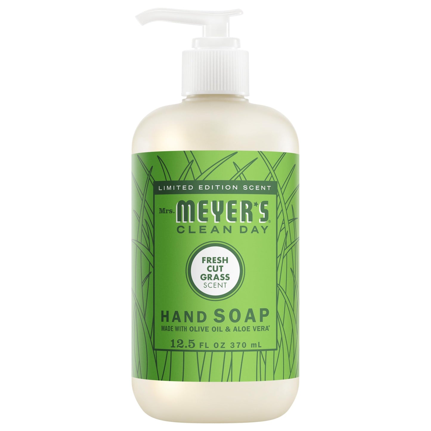 MRS. MEYER'S CLEAN DAY Hand Soap, Fresh Cut Grass Scent, 12.5 Fl Oz Bottle Beauty & Personal Care Mrs. MEYER'S