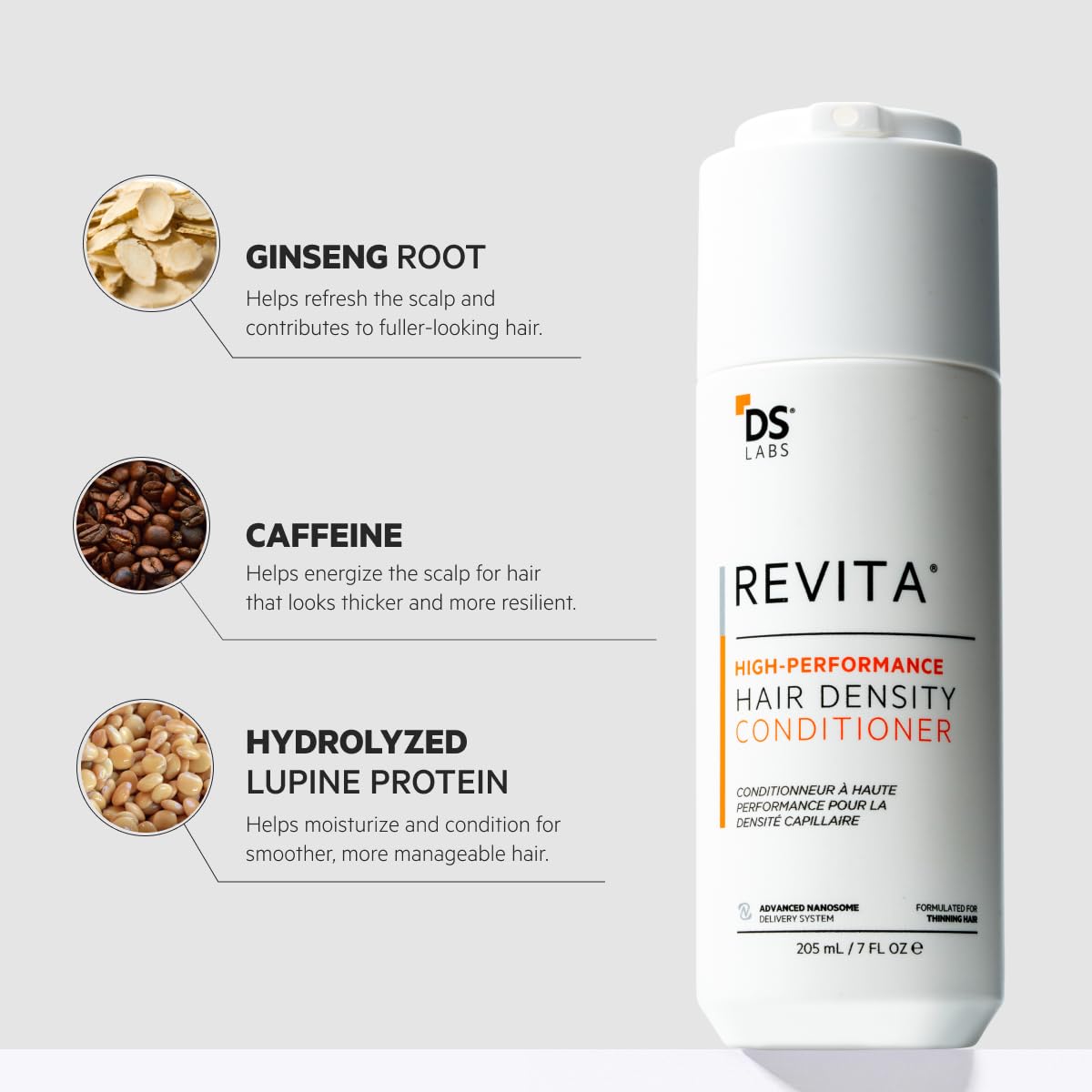 DS Labs Revita Hair Density Conditioner for Fine & Thinning Hair, 925 mL