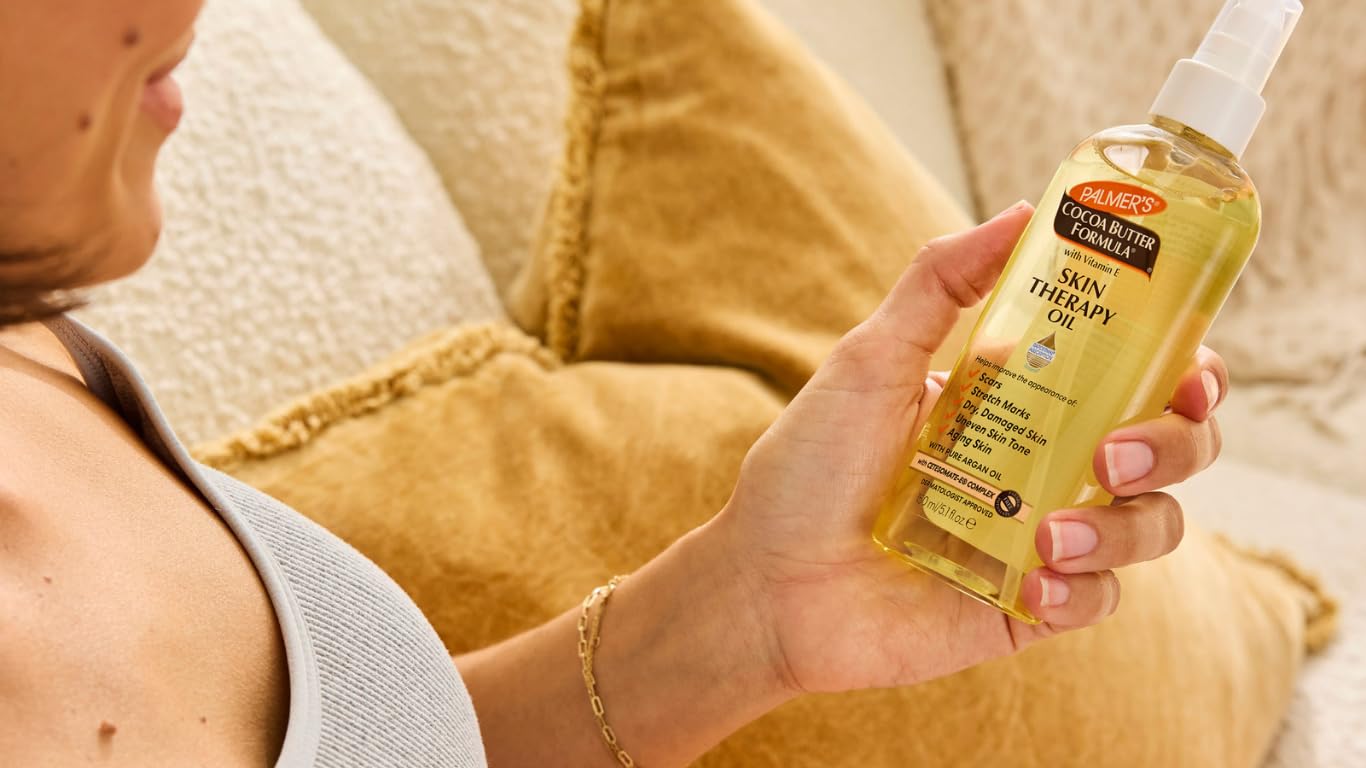 Palmers Cocoa Butter Formula Skin Therapy Oil With Vitamin E For Unisex 5.1 oz Oil Beauty & Personal Care XOXO