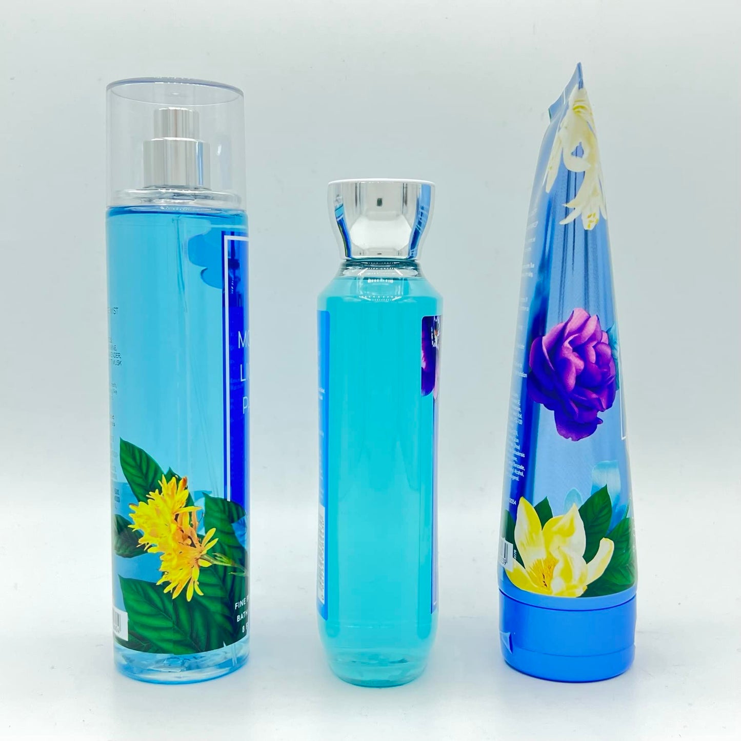 Bath & Body Works Moonlight Path Body Set - Shower Gel 10 Fl Oz, Fine Fragrance Mist 8 Fl Oz & Body Cream 8 Fl Oz Beauty and Personal Care Bath & Body Works