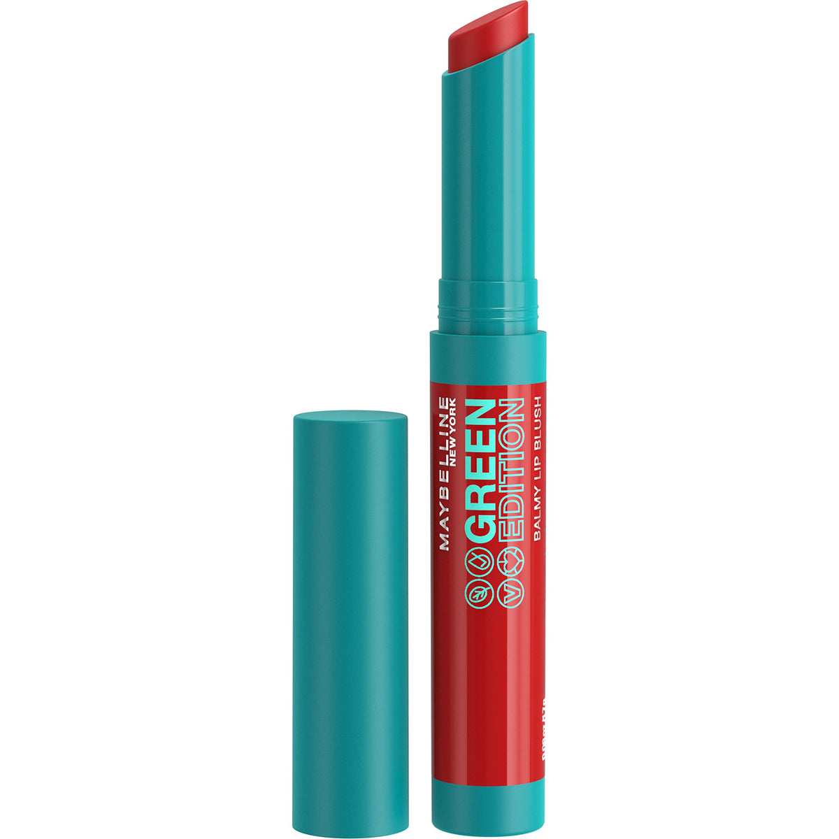Maybelline Green Edition Balmy Lip Blush, Formulated With Mango Oil, Bonfire, Blue Red, 1 Count Beauty & Personal Care MAYBELLINE