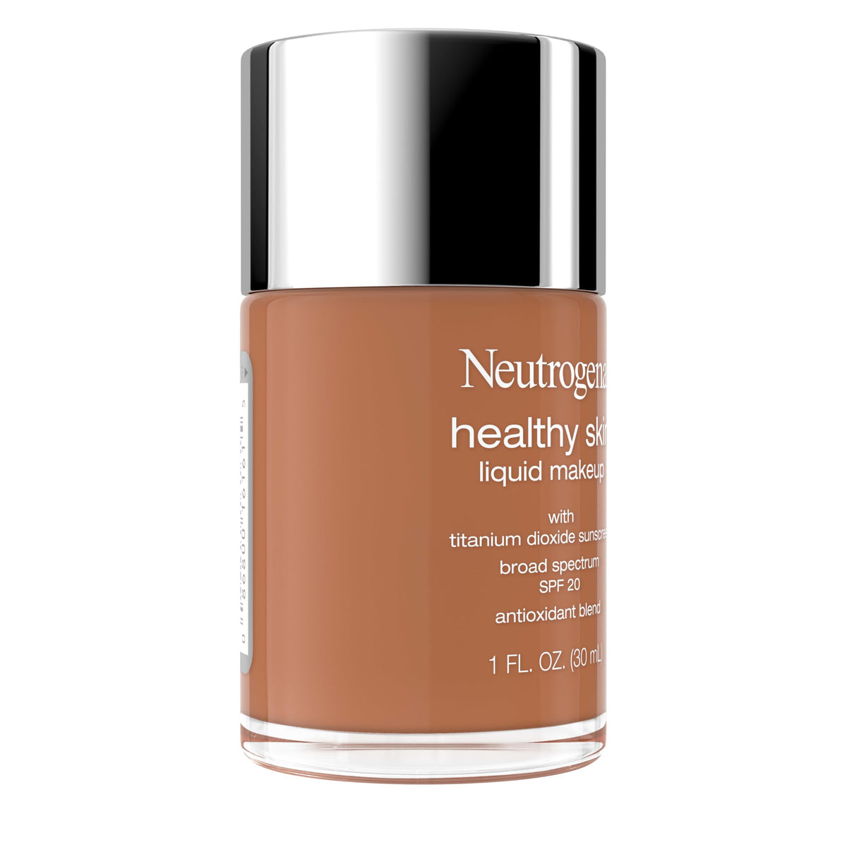 Neutrogena Healthy Skin Liquid Foundation Makeup Broad Spectrum SPF 20 Sunscreen, Medium Coverage, Vit B5, Antioxidants, All Day Wear, Cool Bronze Beauty & Personal Care Neutrogena
