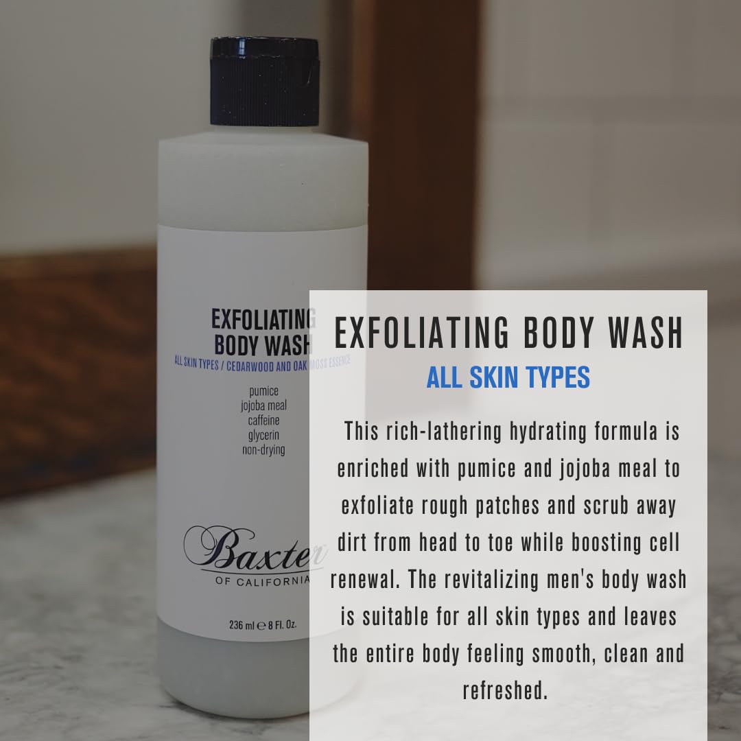 Baxter of California Exfoliating Body Wash with Pumice and Jojoba Meal, 8 Ounce Beauty & Personal Care Baxter of California